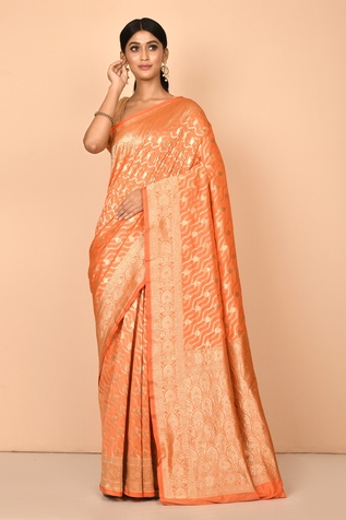 Arihant Rai Sinha Banarasi Katan Silk Saree