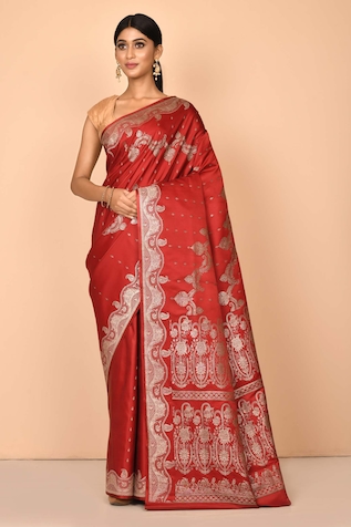 Arihant Rai Sinha Banarasi Silk Handloom Saree
