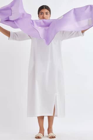 Applique Polka Dot Scarf 