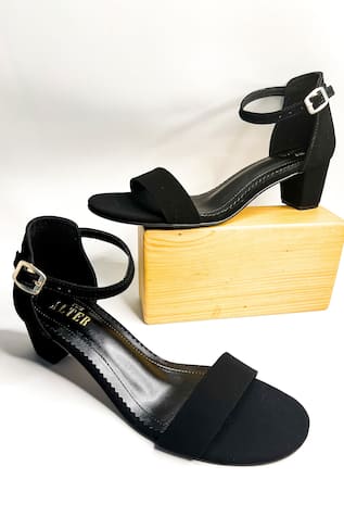 The Alter Peep Toe Block Heels 