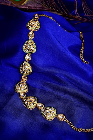 Kundan Embellished Sheeshphool 