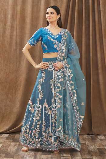 Gaurav katta Embroidered Lehenga Set 