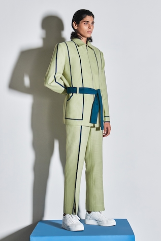 Line out line Straight Leg Pant