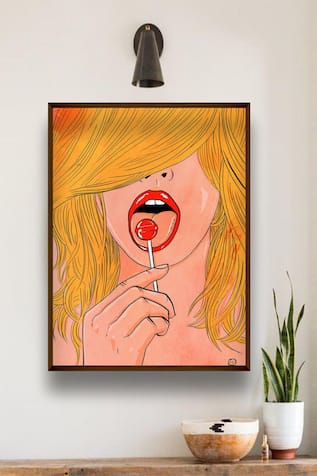 Abstract Print Canvas Painting 