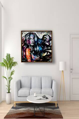Abstract Print Canvas Painting 