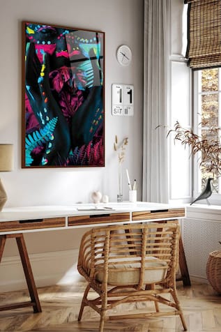 Abstract Face Handmade Painting 