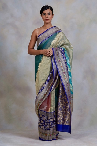 Priyanka Raajiv Iksha Banarasi Woven Saree