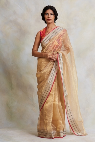 Priyanka Raajiv Harsingar Chanderi Silk Saree
