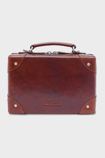 Tan & Loom Mini Travellers Trunk Sling Bag 