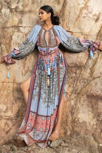 Bhanuni By Jyoti Botanica Printed Maxi Dress 