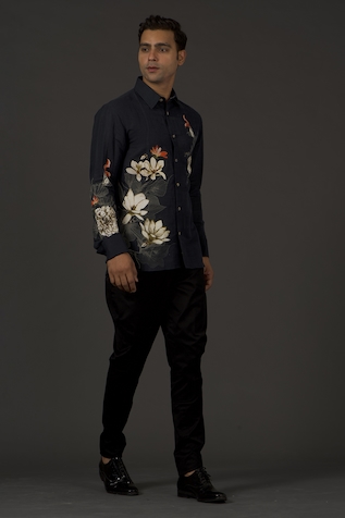Balance by Rohit Bal Floral Print Shirt