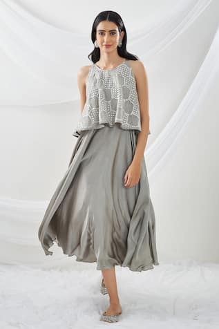 Mirror Work Dress  
