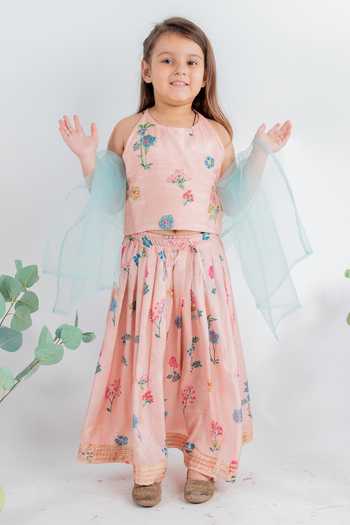 MR Brat Floral Print Lehenga Set 