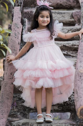 Cold Shoulder Ruffle Dress 