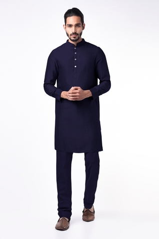 Bubber Couture Nihal Mandarin Collar Kurta Set
