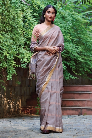 Dressfolk Numa Maheshwari Silk Saree