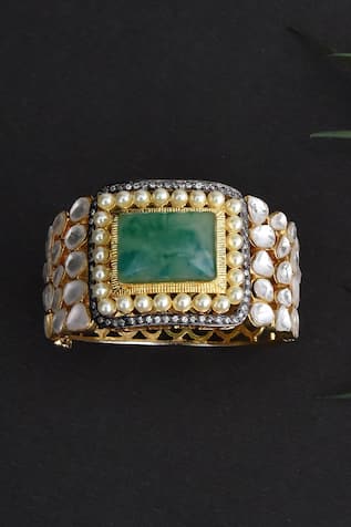 Kundan Embellished Kada 