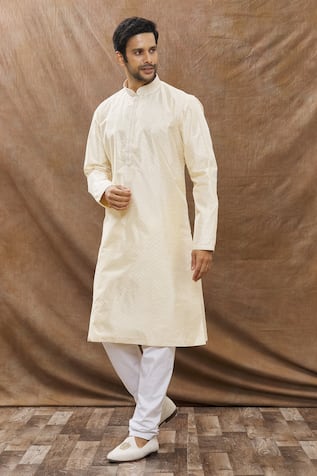 Utsav Chevron Pattern Kurta Set 