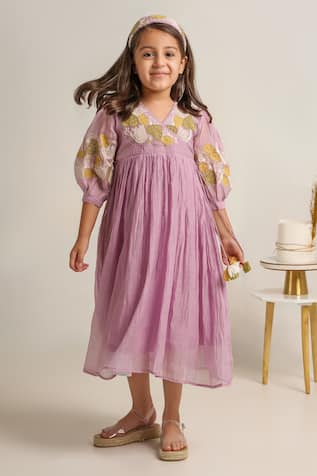 Chanderi Angrakha Dress 