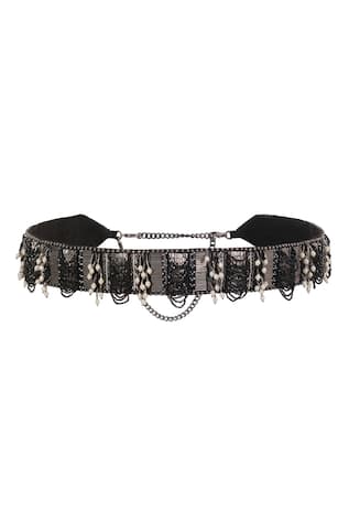 Ruche Embellished Belt 