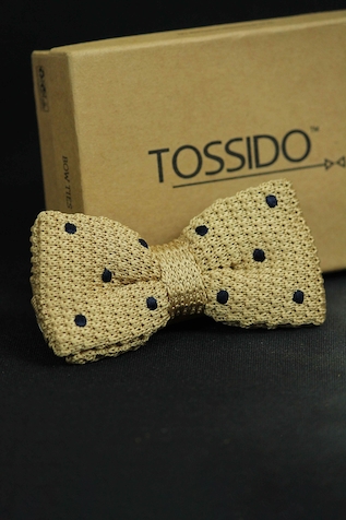 Tossido Polka Dot Bow Tie