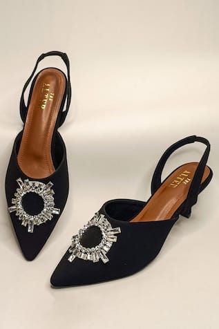 THE ALTER Sarah Embellished Stiletto Heels 