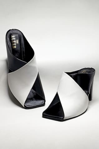 THE ALTER Donna Color Block Mules 