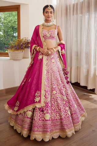 Buy Affordable Bridal Lehengas From These Designers Under INR 50K |  Affordable bridal, Bridal wear, Bridal lehenga