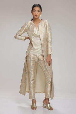 Buy Designer Women's Brocade Jackets for Sangeet | Aza Fashions