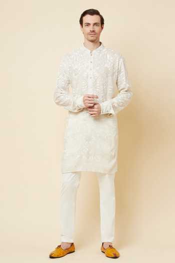 Spring Break Lucknowi Kurta & Churidar Set 