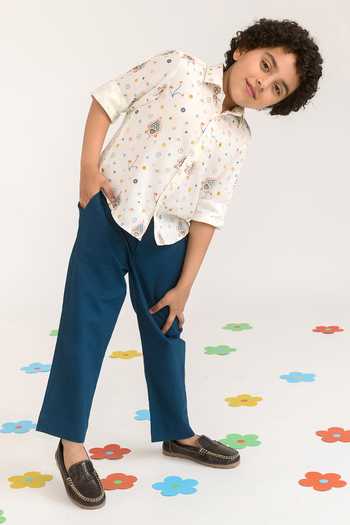 Littleens Dusk & Dew Printed Shirt 