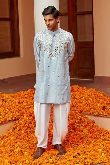 Twenty Nine Mirror Work Kurta 