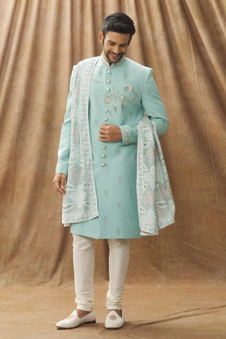Arihant Rai Sinha Floral & Paisley Pattern Stole