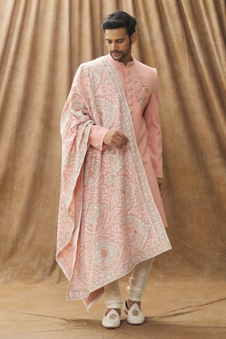 Arihant Rai Sinha Floral Pattern Stole