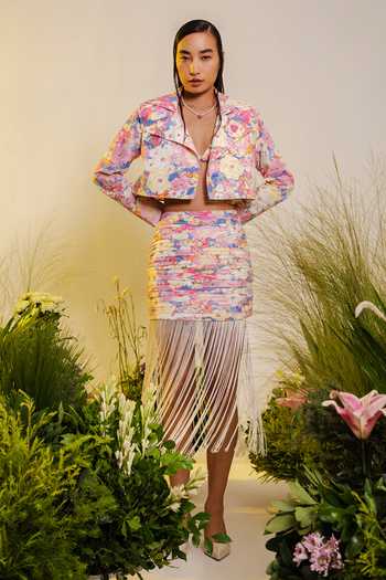 The Iaso Manami Floral Pattern Jacket 