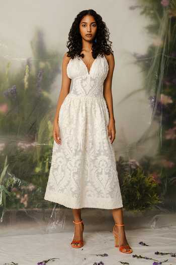 The Iaso Mai Baroque Pattern Dress 