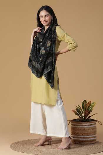 Shingora Floral Woven Stole 