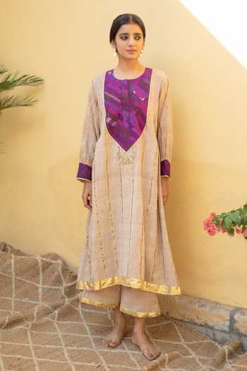 Priyanka Raajiv Raahat Organic Cotton Kurta & Pant Set 