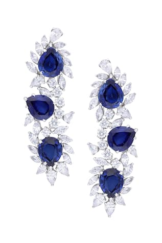 Stone Embellished Earrings 