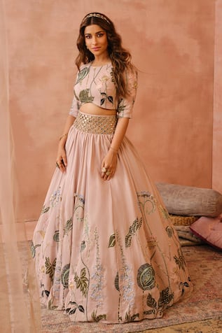 Payal Singhal Niloufar Print Lehenga Set 