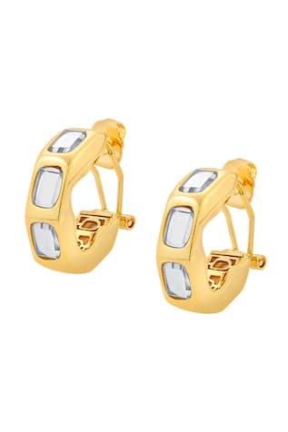 Isharya Just Jamiti Mirror Hoops 