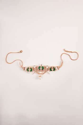 Outhouse Le Palmier Embellished Belt 