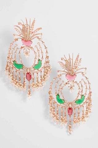 Outhouse Palm Le Grande Earrings 