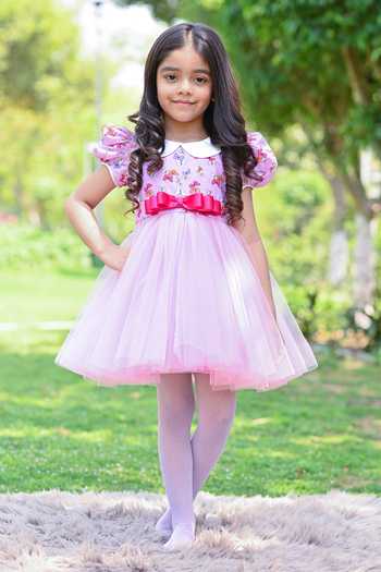The Pony & Peony Co. Ballerine Butterfly Print Dress 