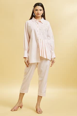 Sequin Embroidered Shirt 