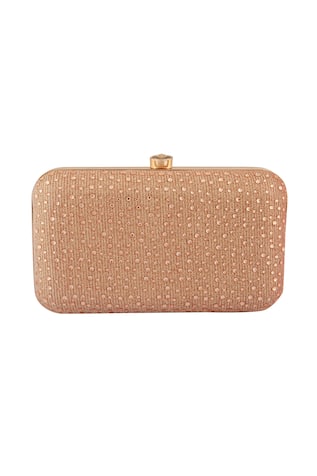 Stone Work Embellished Clutch 