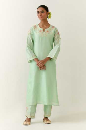 Anantaa By Roohi Silk Chanderi Kurta 