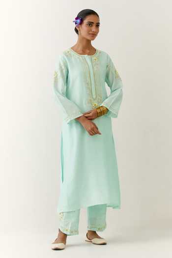 Anantaa By Roohi Silk Chanderi Kurta 