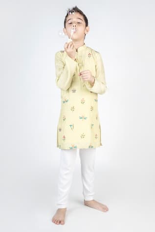 MR Brat Printed Kurta & Pant Set 