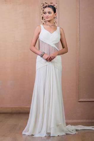 Buy Designer Women's Gowns for Cocktail | Aza Fashions